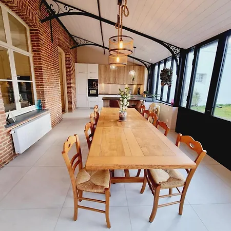 Casa de Férias Maison De Maitre Avec Jardin, Baby-foot, Proche De Cassel Et Plages Du Nord, Inclus ! - Fr-1-510-220