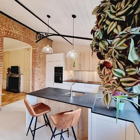 Casa de Férias Maison De Maitre Avec Jardin, Baby-foot, Proche De Cassel Et Plages Du Nord, Inclus ! - Fr-1-510-220 *